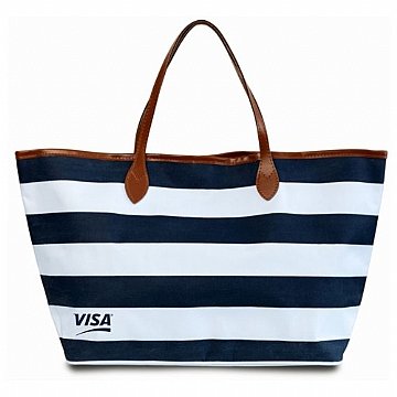 BOLSA DE OMBRO PERSONALIZADA - REF 120 AZUL