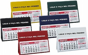 CALENDRIO DE MESA PVC GRANDE PERSONALIZADO - CDIGO 1290