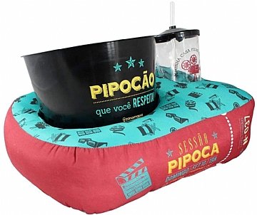 KIT ALMOFADA PORTA PIPOCA