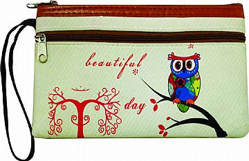 NECESSAIRE PERSONALIZADA COM BOLSO FRONTAL