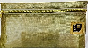 NECESSAIRE TELA  COM ETIQUETA PERSONALIZADA - REF. N265-T